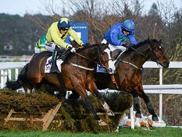 Our Connor (left) will renew rivalry with Hurricane Fly in the Champion Hurdle but will The New One beat them both?
